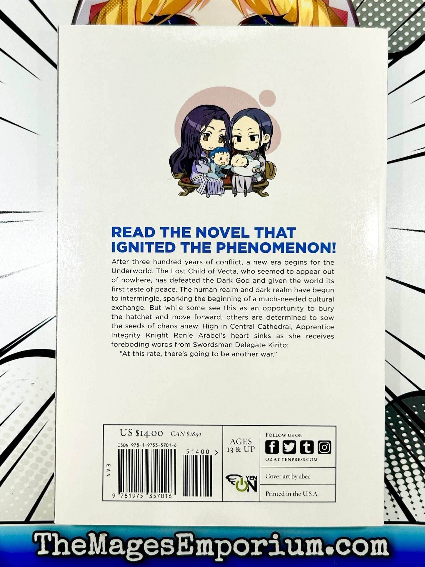 Sword Art Online Moon Cradle Vol 19 -