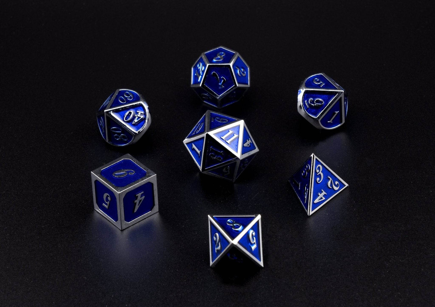 Lunar Azure Dice Set -