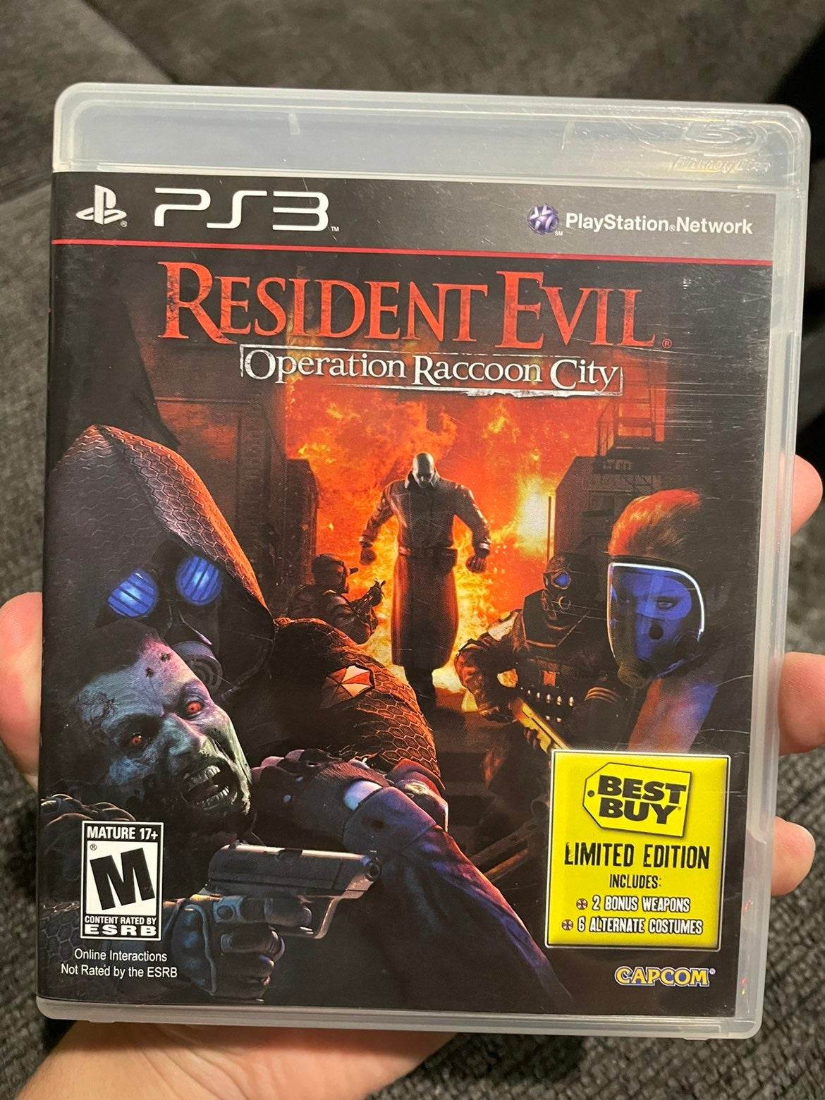 Resident Evil: Operation Raccoon City Best Buy Limited Edition (Playstation 3) - Game Manual Only