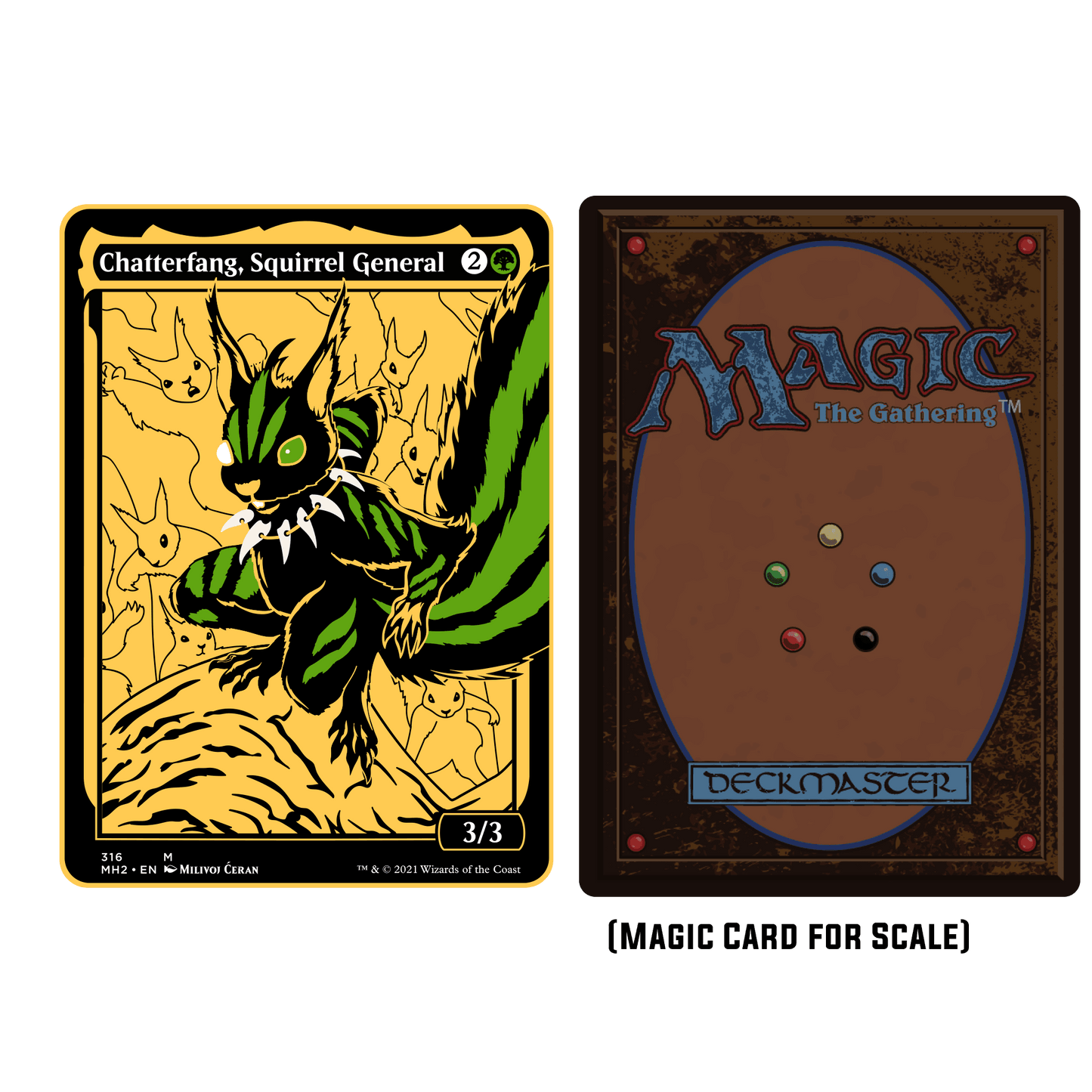 Magic: The Gathering - Chatterfang Commander Token (MH2) -