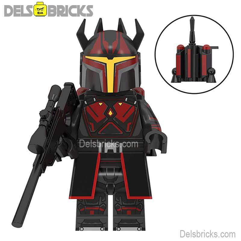 Mandalorian Super Commander Gar Saxon Lego Star Wars Minifigures Custom Toys NEW -