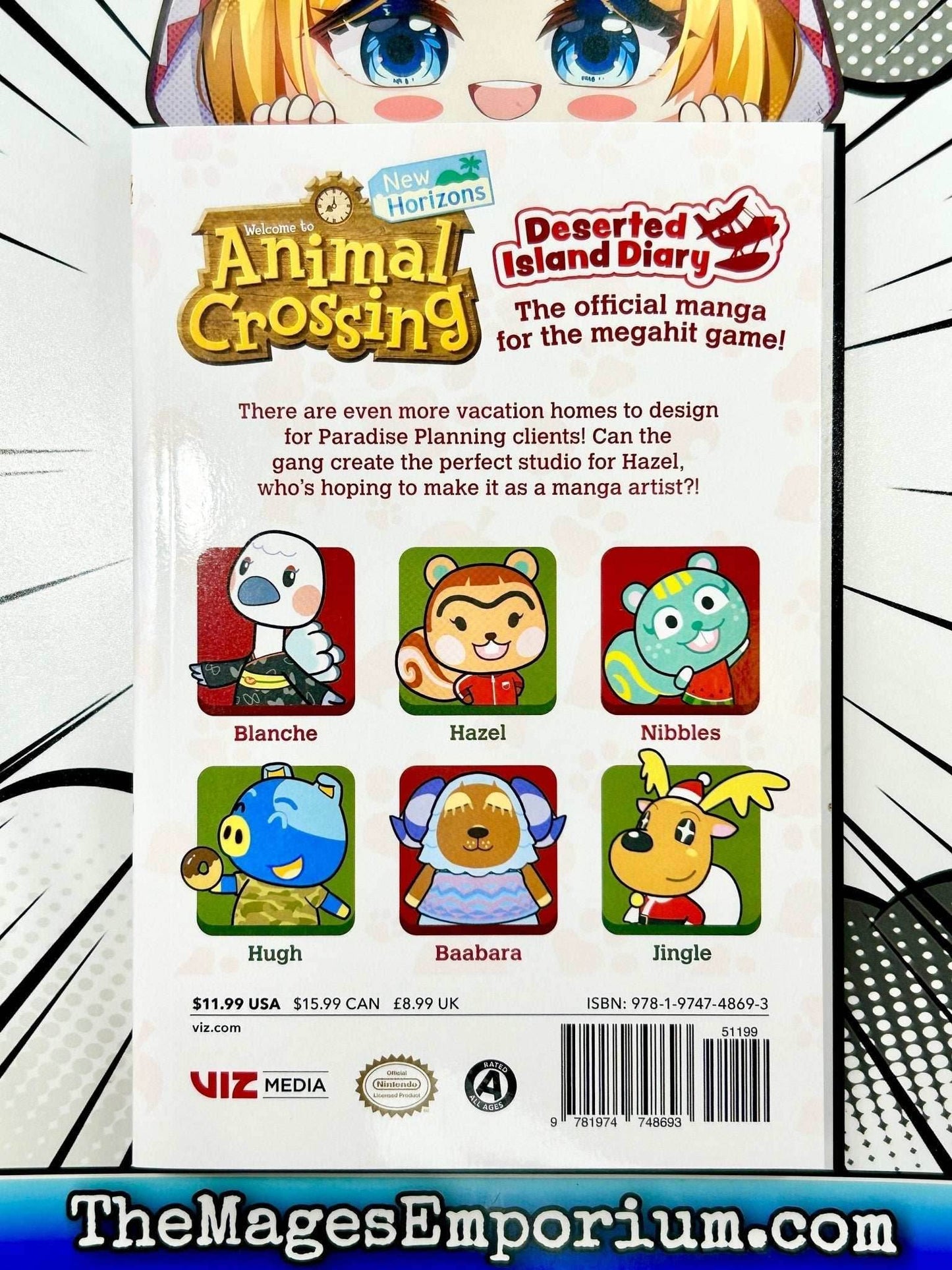 Animal Crossing: New Horizons Deserted Island Diary Vol 7 BRAND NEW RELEASE -