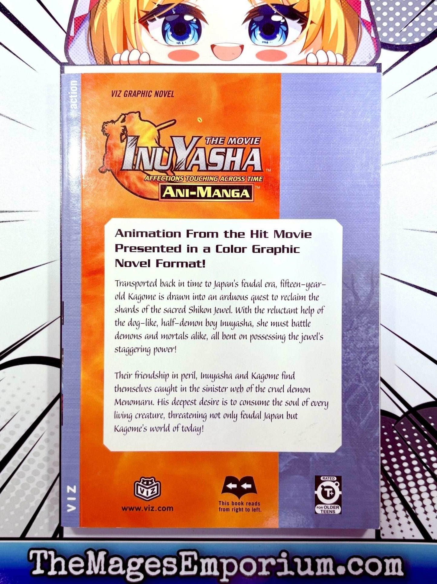 InuYasha The Movie Affections Touching Across Time Ani-Manga Vol 2 -