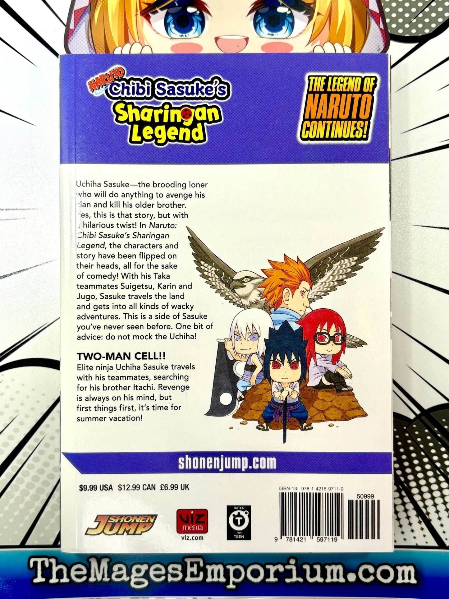 Naruto Chibi Sasuke's Sharingan Legend Vol 2 -