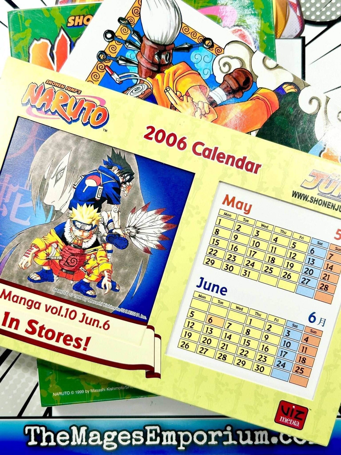 Naruto Collector's Edition Box with Calendar -