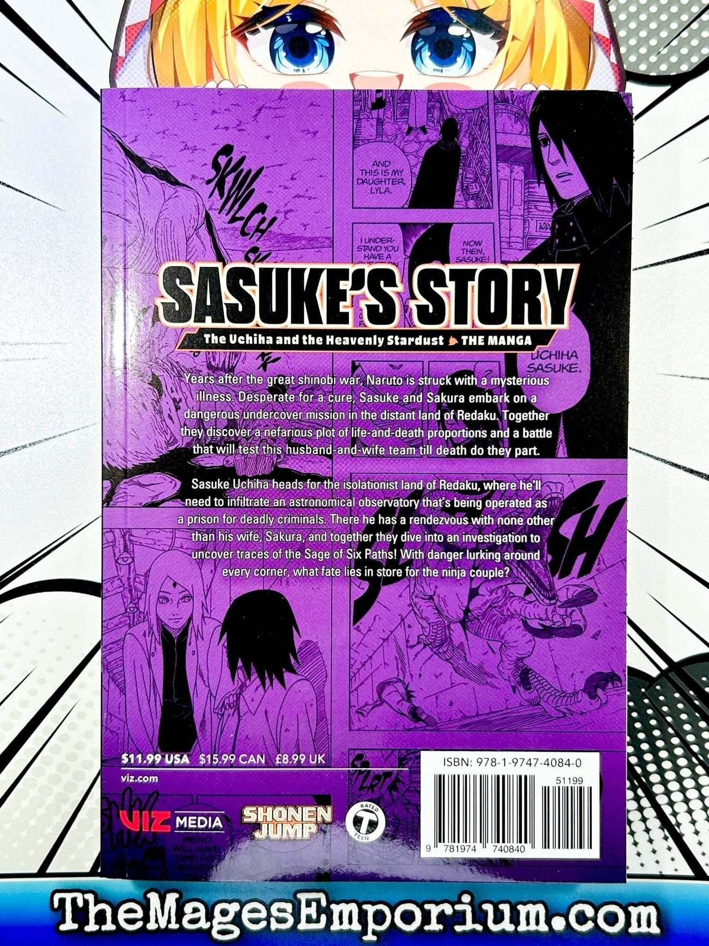 Naruto Sasuke's Story The Uchiha and the Heavenly Stardust The Manga Vol 1 -