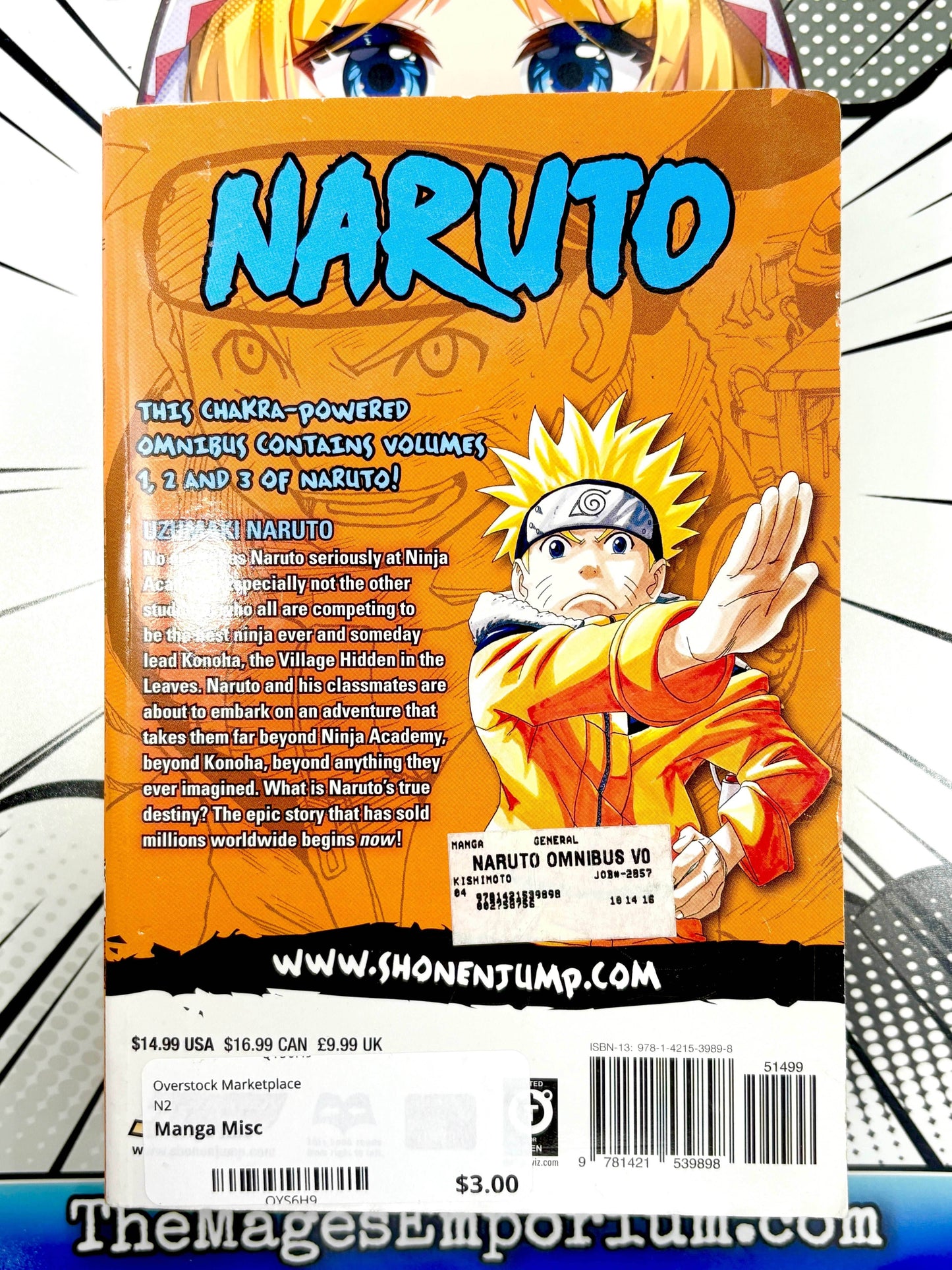 Naruto Vol 1-3 Omnibus -