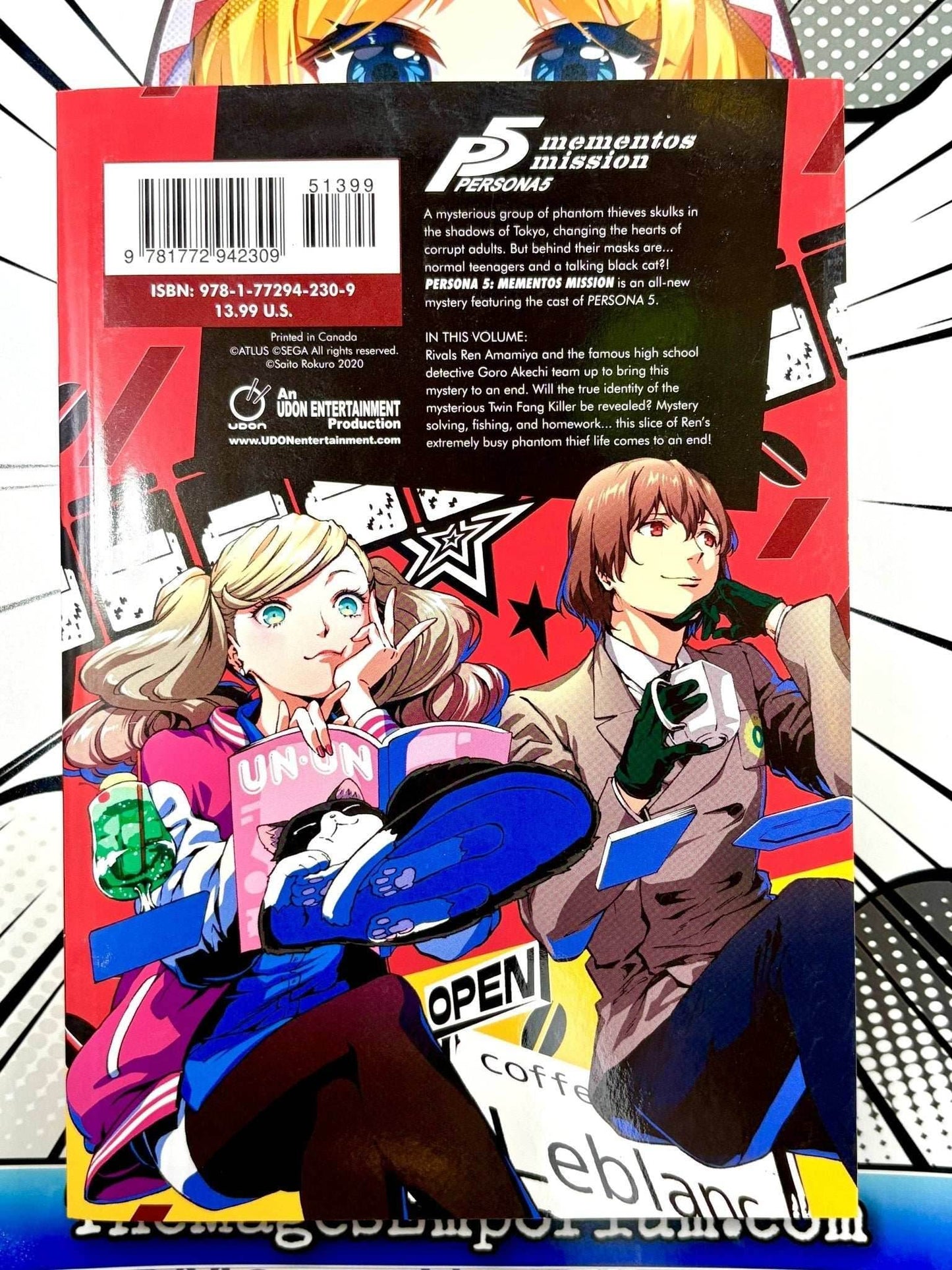 Persona 5 Mementos Mission Vol 3 Barnes and Noble Edition -