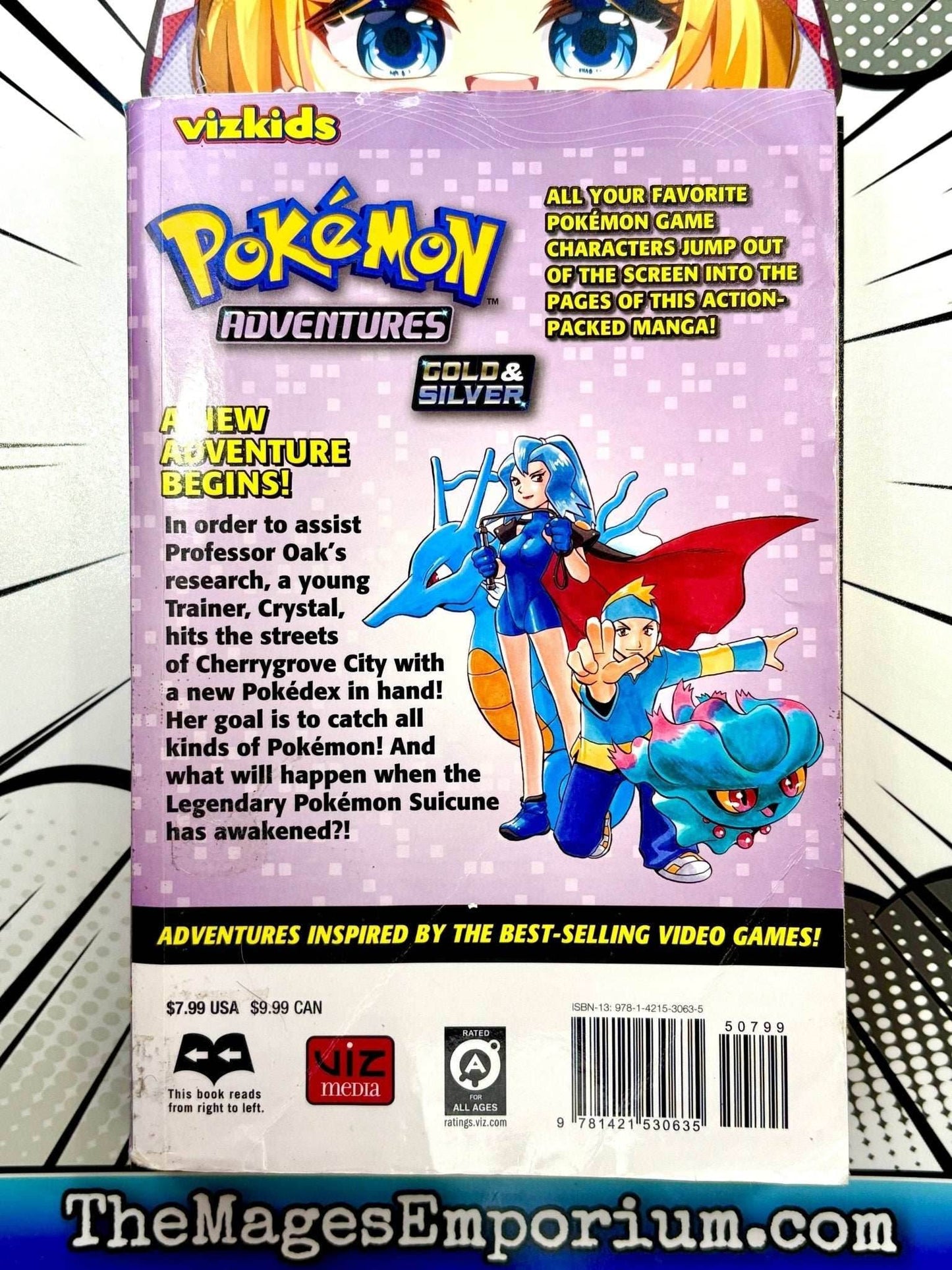 Pokemon Adventures Gold and Silver Vol 10 -