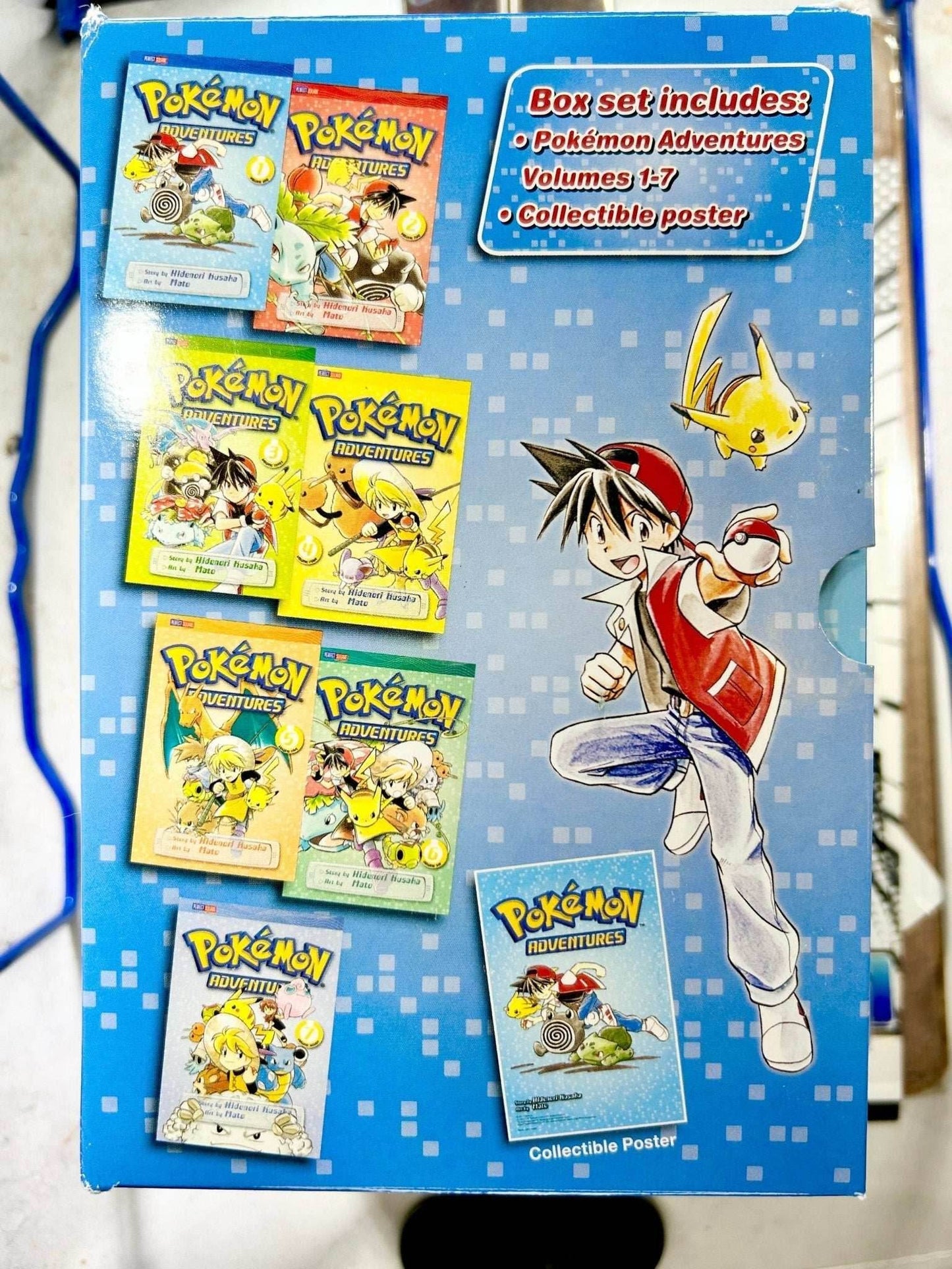 Pokemon Boxed Set Vol 1-7 (Damaged Box) -