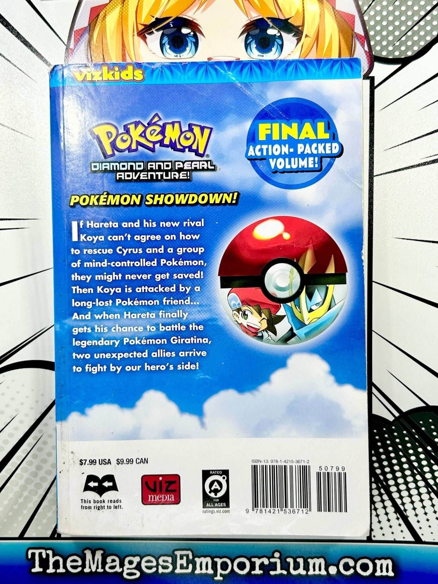 Pokemon Diamond and Pearl Adventure Vol 8 Ex Library -