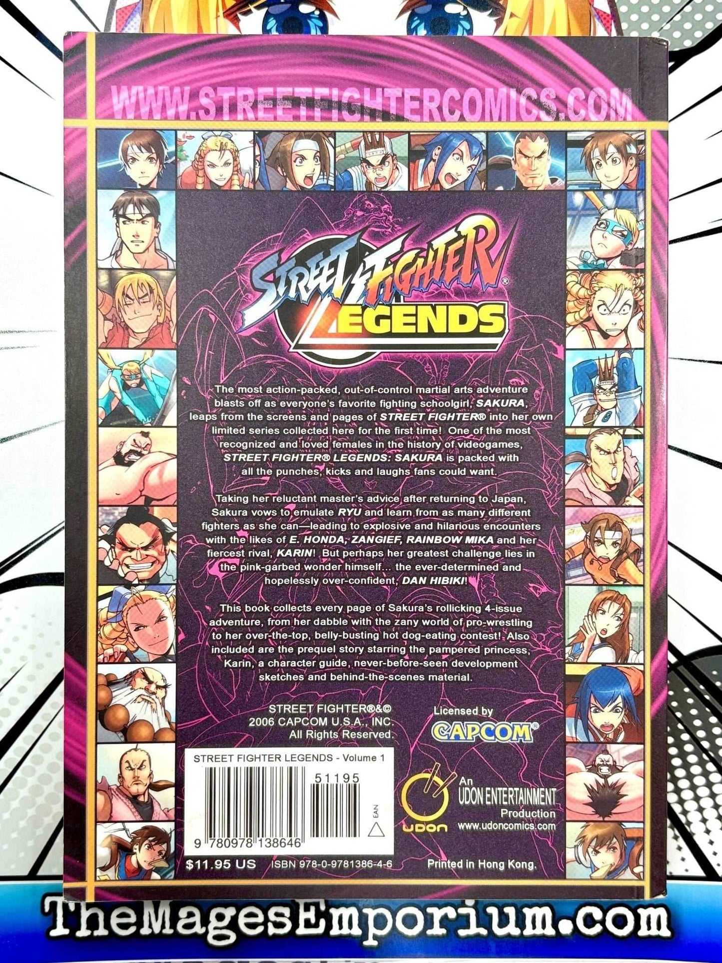Street Fighter Legends Sakura Vol 1 -