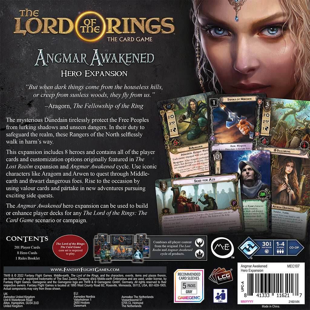 Lord of the Rings LCG: Angmar Awakened Hero Expansion -