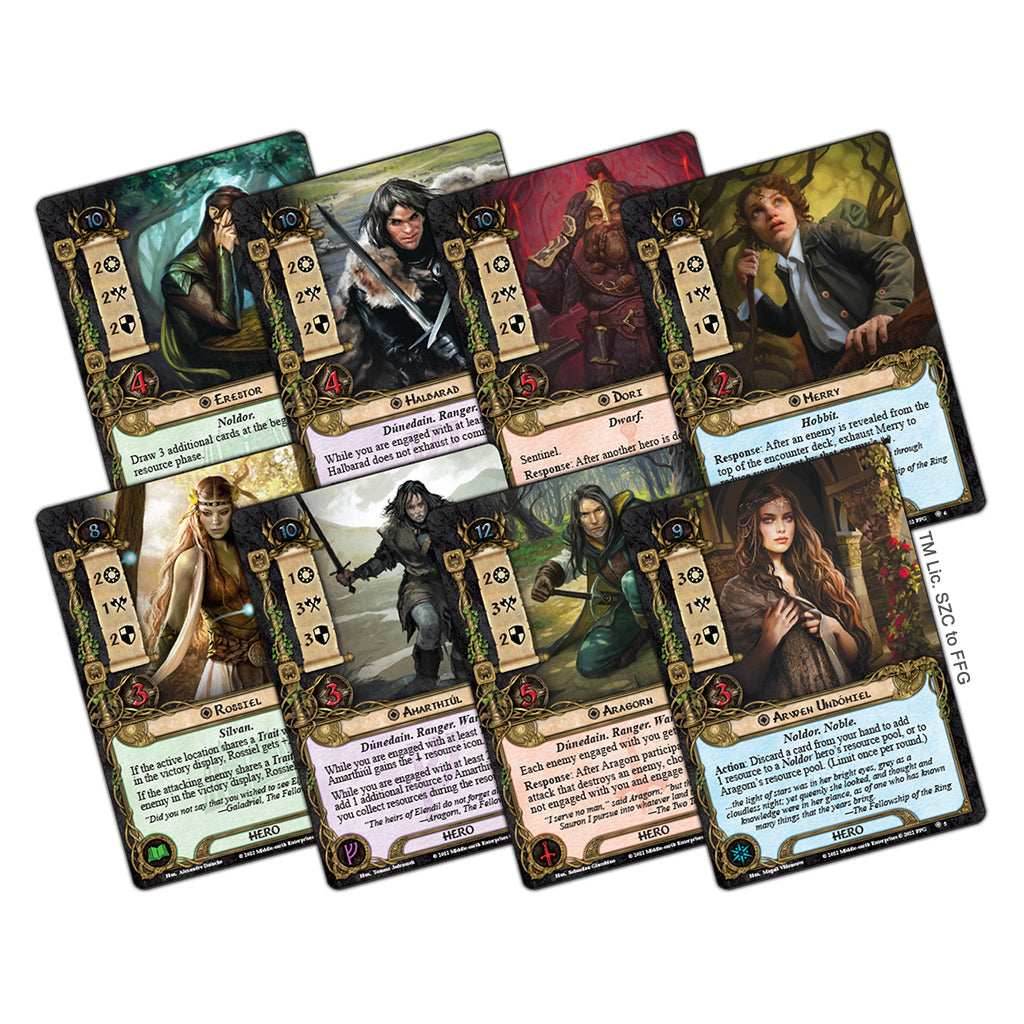 Lord of the Rings LCG: Angmar Awakened Hero Expansion -