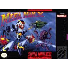 Mega Man X - Super Nintendo - Game & Manual