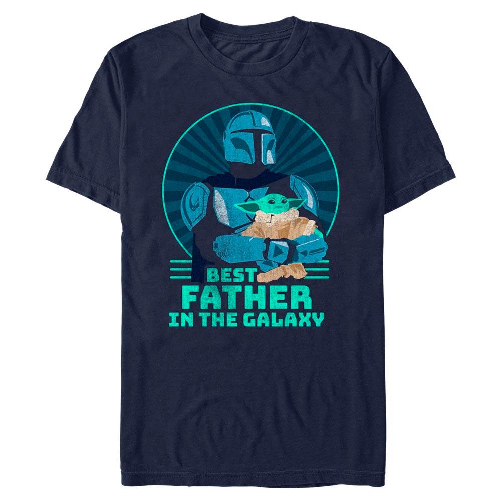 Men's Star Wars Best Father T-Shirt - NAVY / 3XL