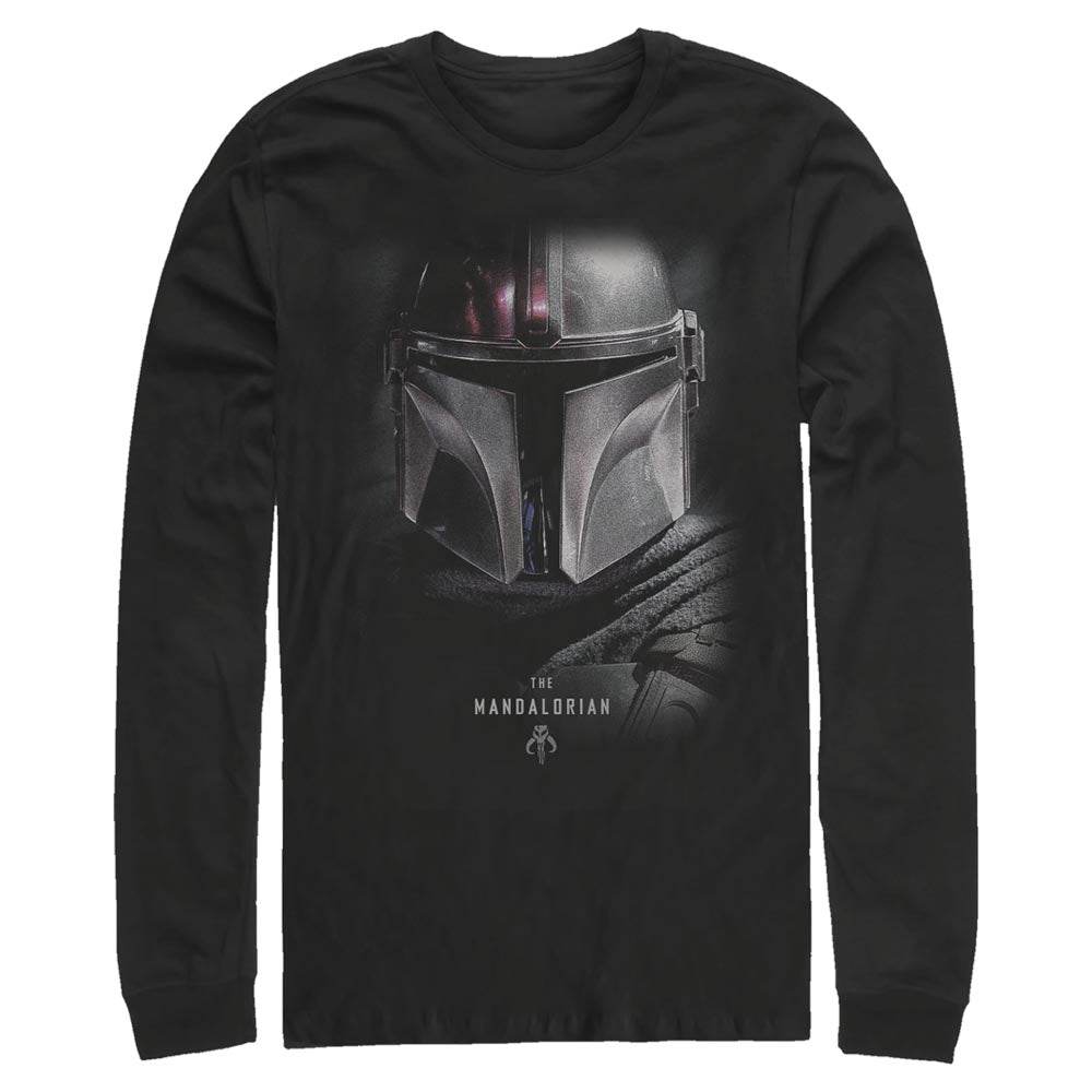 Men's Star Wars Hero Shot Long Sleeve T-Shirt - BLACK / S