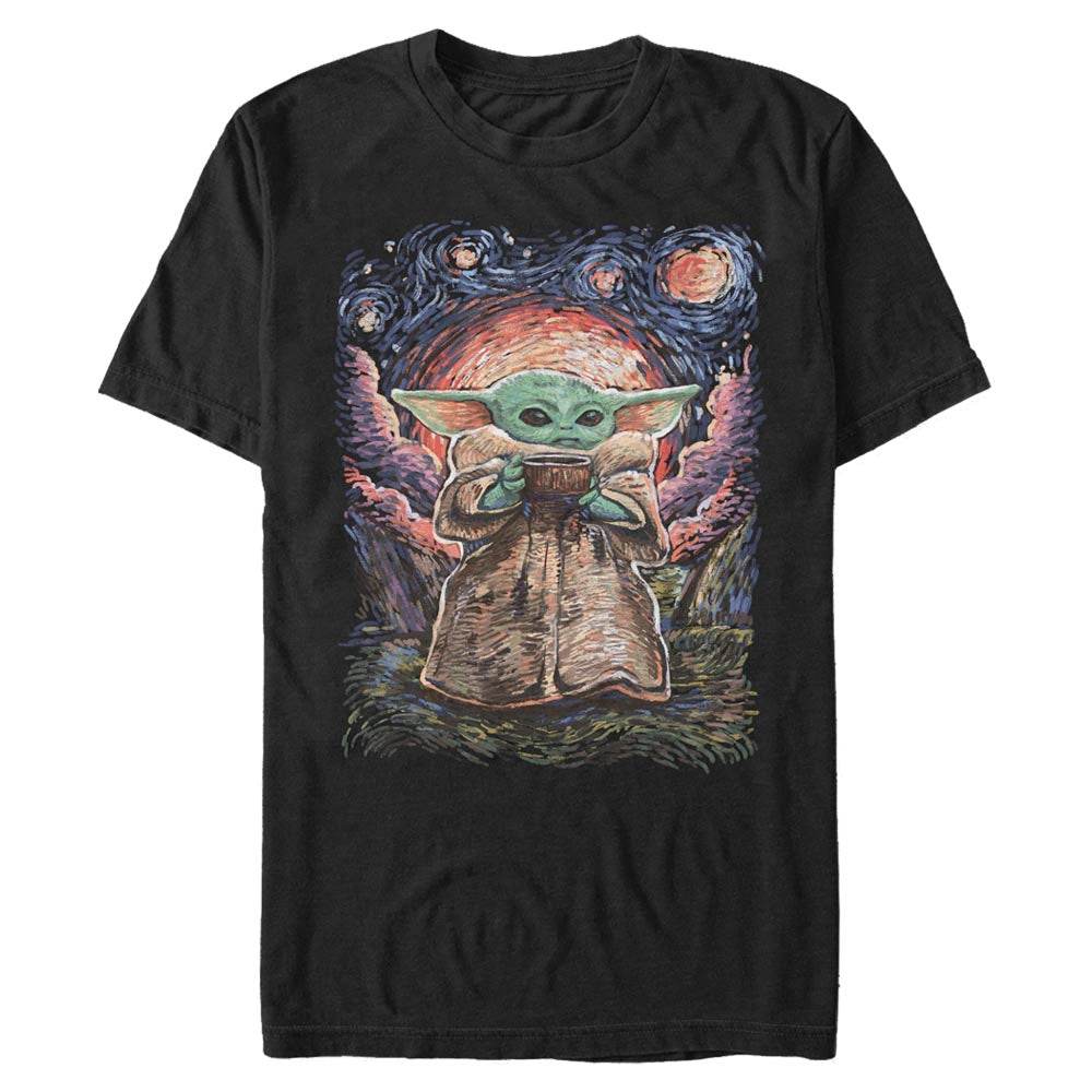 Men's Star Wars Sipping Starries T-Shirt - BLACK / 3XL