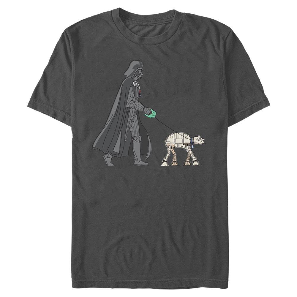 Men's Star Wars Vader Walker T-Shirt - CHARCOAL / 3XL