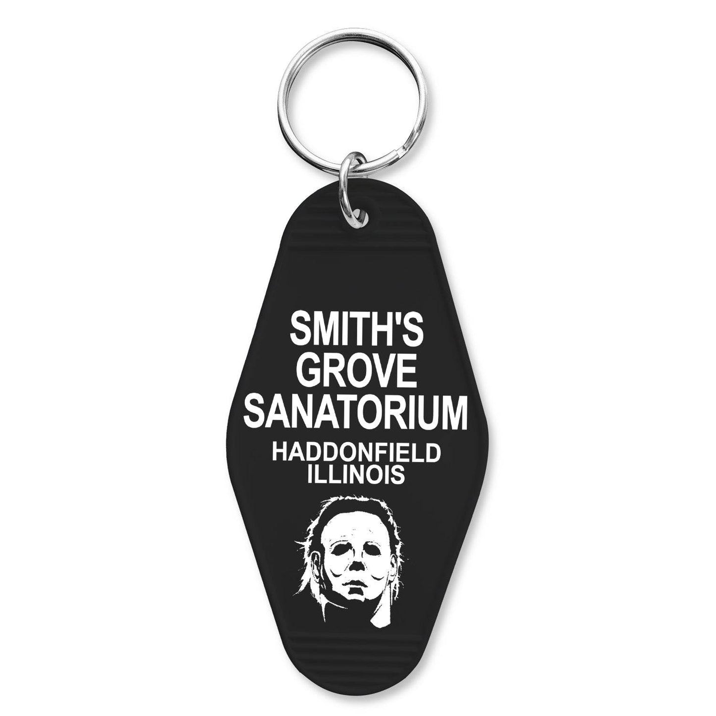 Michael Myers Halloween Inspired Sanatorium Room Keychain -