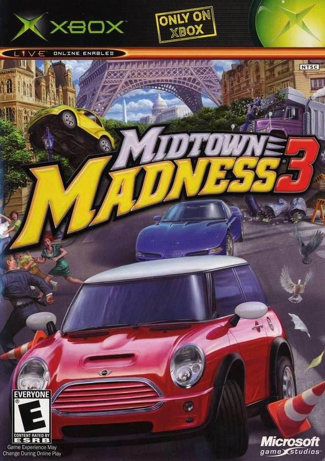 Midtown Madness 3 (Xbox) - Game Manual Only