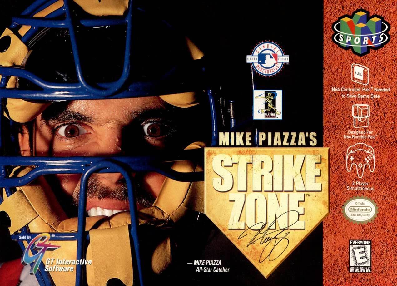 Mike Piazza's StrikeZone (Nintendo 64) - Game Manual Only