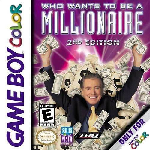 Who Wants To Be A Millionaire 2nd Edition (Gameboy Color) - Game Manual Only