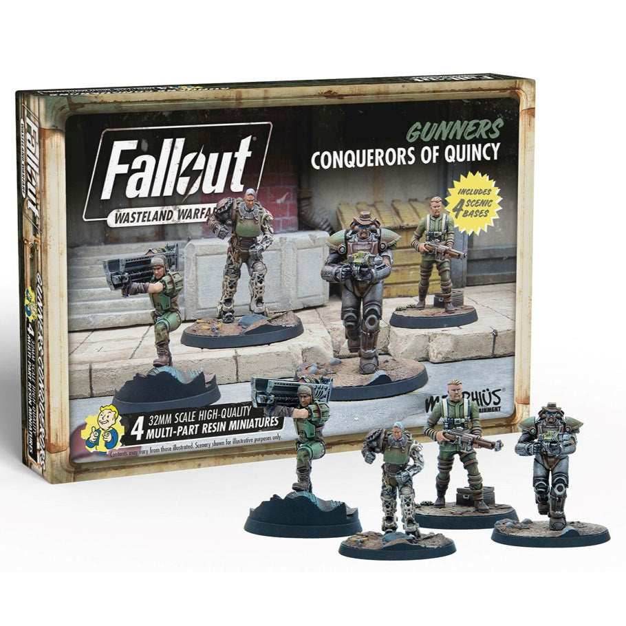 Fallout: Wasteland Warfare - Gunners - Conquerors Quincy -