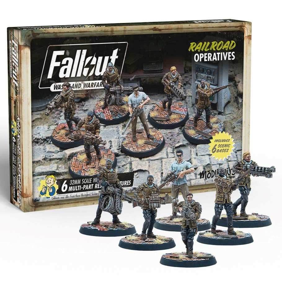 Fallout: Wasteland Warfare - Railroad - Operatives -