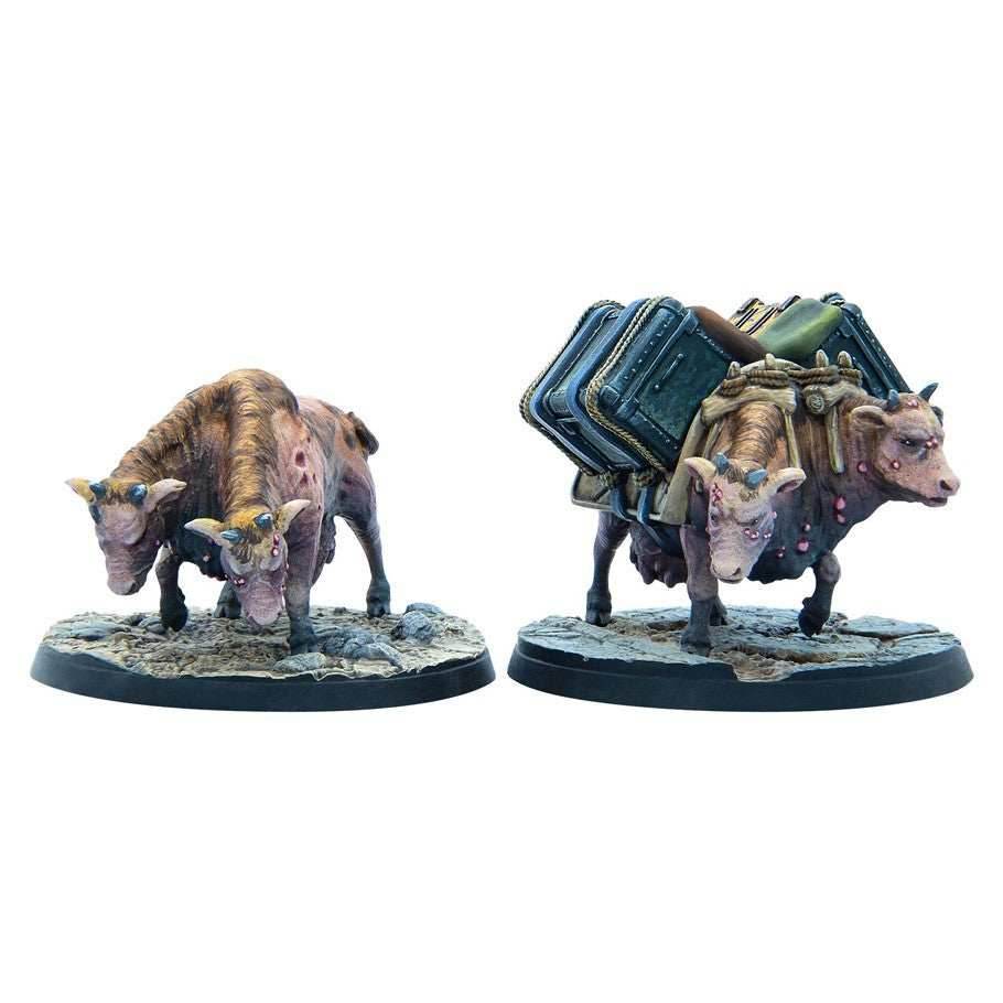 Fallout: Wasteland Warfare - Creatures - Brahmin Herd -
