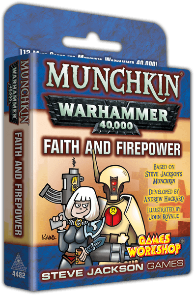 Munchkin Warhammer 40,000 - Faith and Firepower -