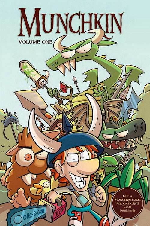 Munchkin Comic Volume 1 Graphic Novel -