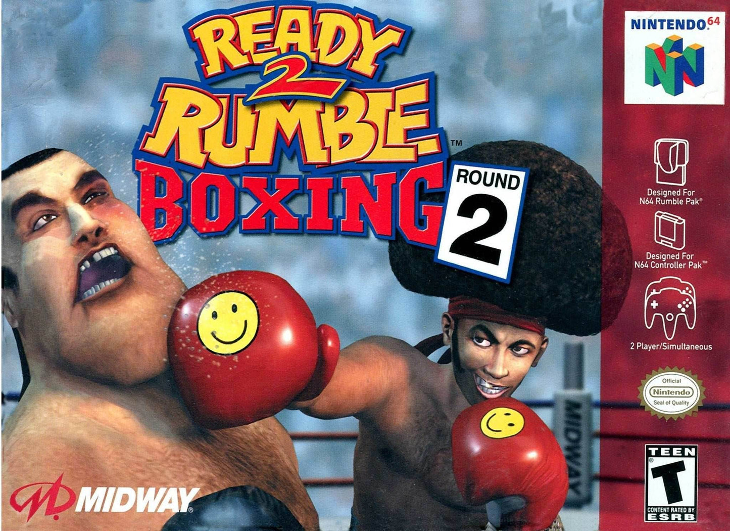 Ready 2 Rumble Boxing Round 2 (Nintendo 64) - Game Manual Only