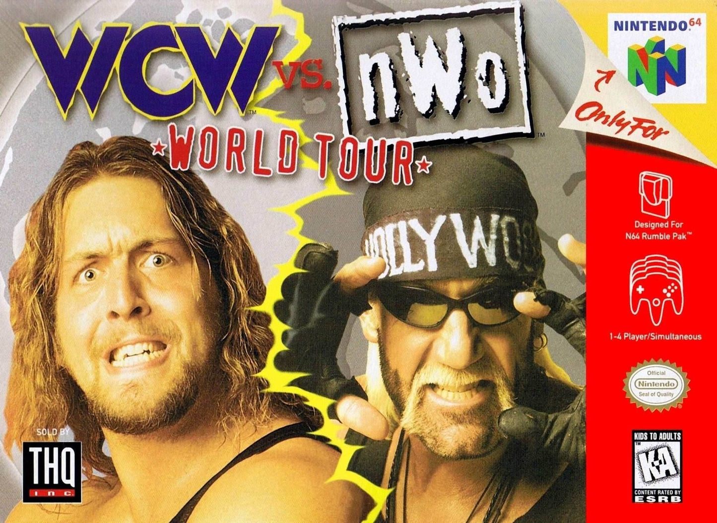 WCW Vs. NWO World Tour (Nintendo 64) - Game Manual Only