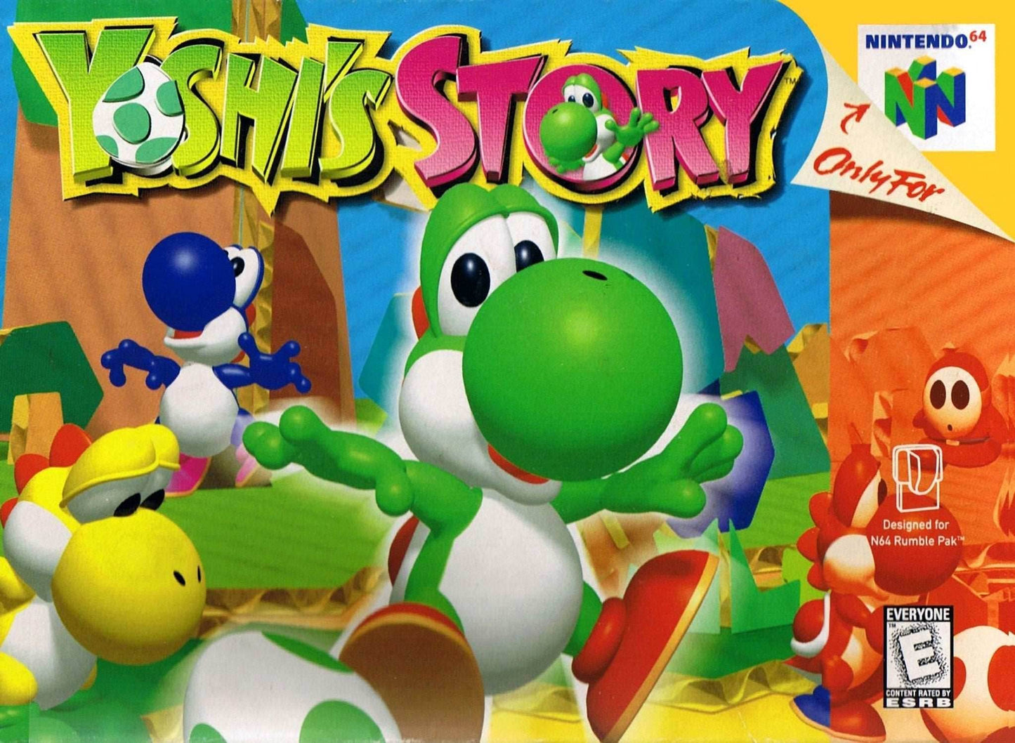 Yoshi's Story (Nintendo 64) - Game Only