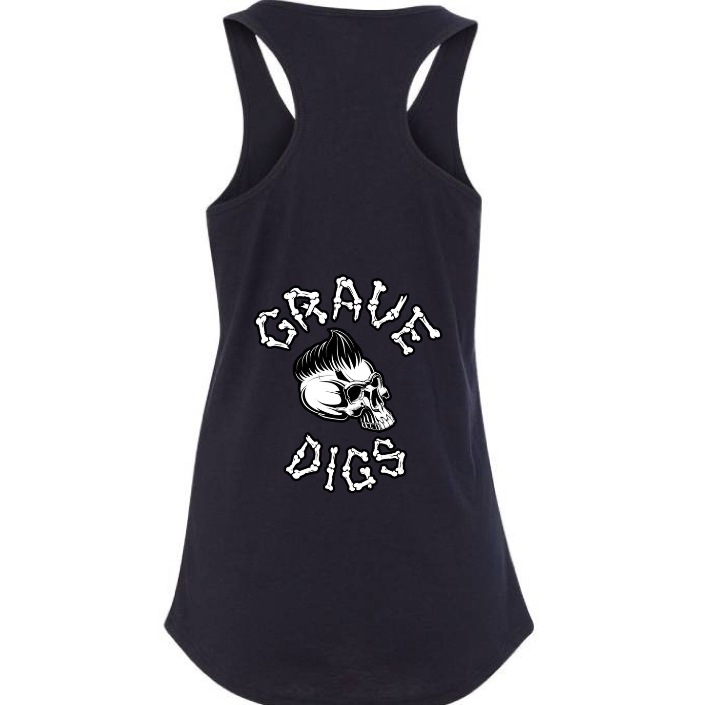 With Great Power Comes Great Responsibilititty Racerback Tank