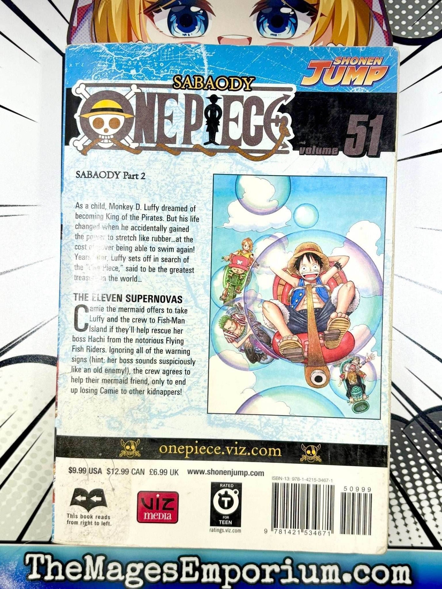 One Piece Vol 51 Ex Library -