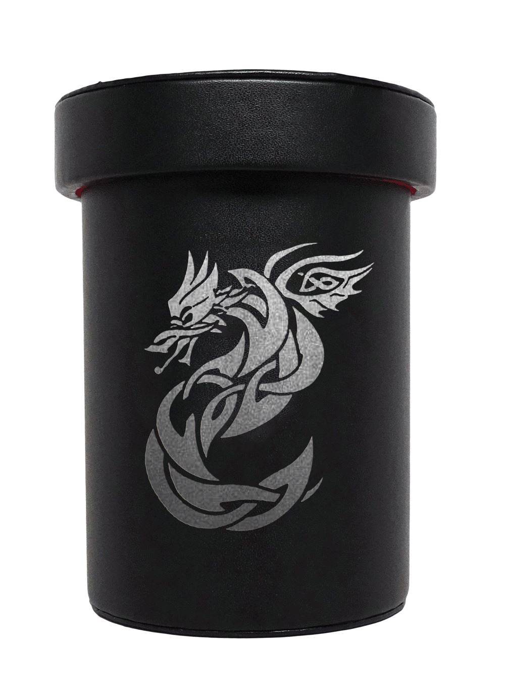 Over Sized Dice Cup - Celtic Knot Dragon Design -