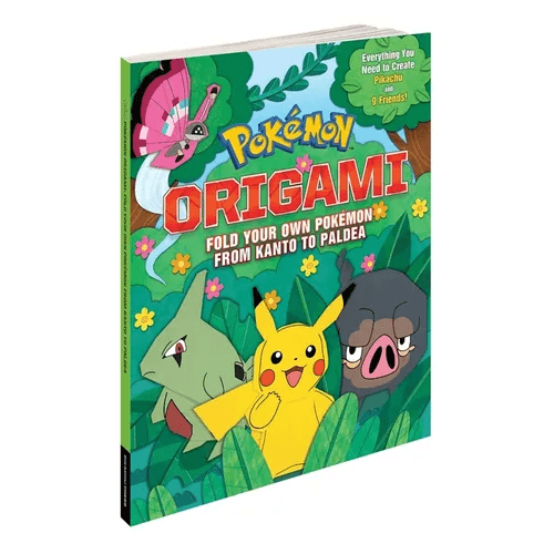 Pokémon Origami: Fold Your Own Pokémon from Kanto to Paldea: One Pokémon from Every Region! - Paperback -