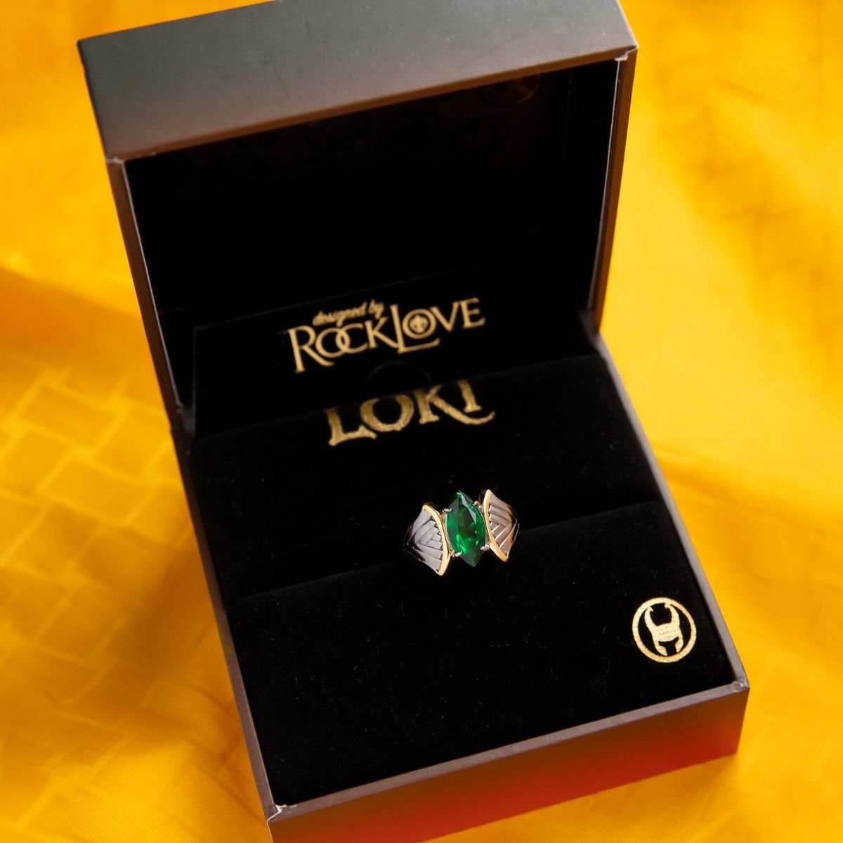 Marvel X RockLove LOKI Chevron Ring - Size 5