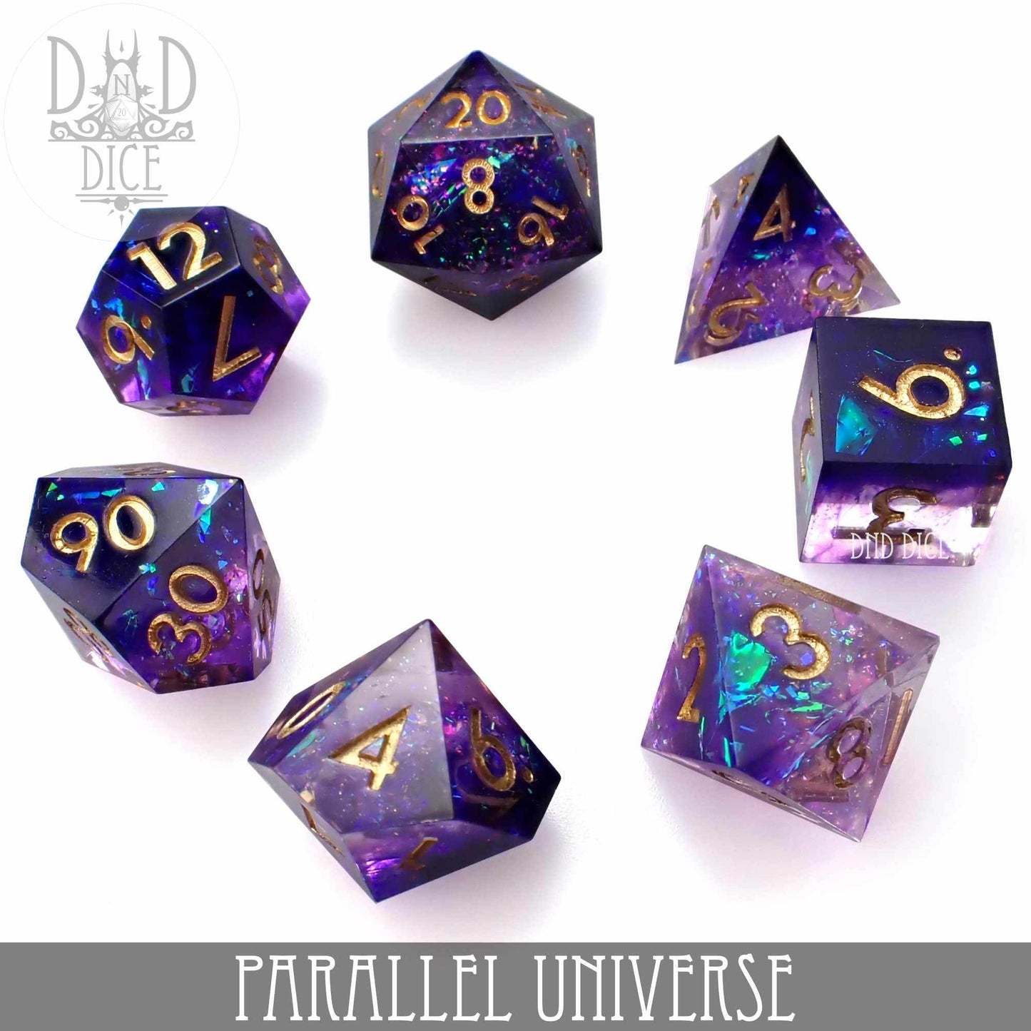 Parallel Universe Handmade Dice Set -