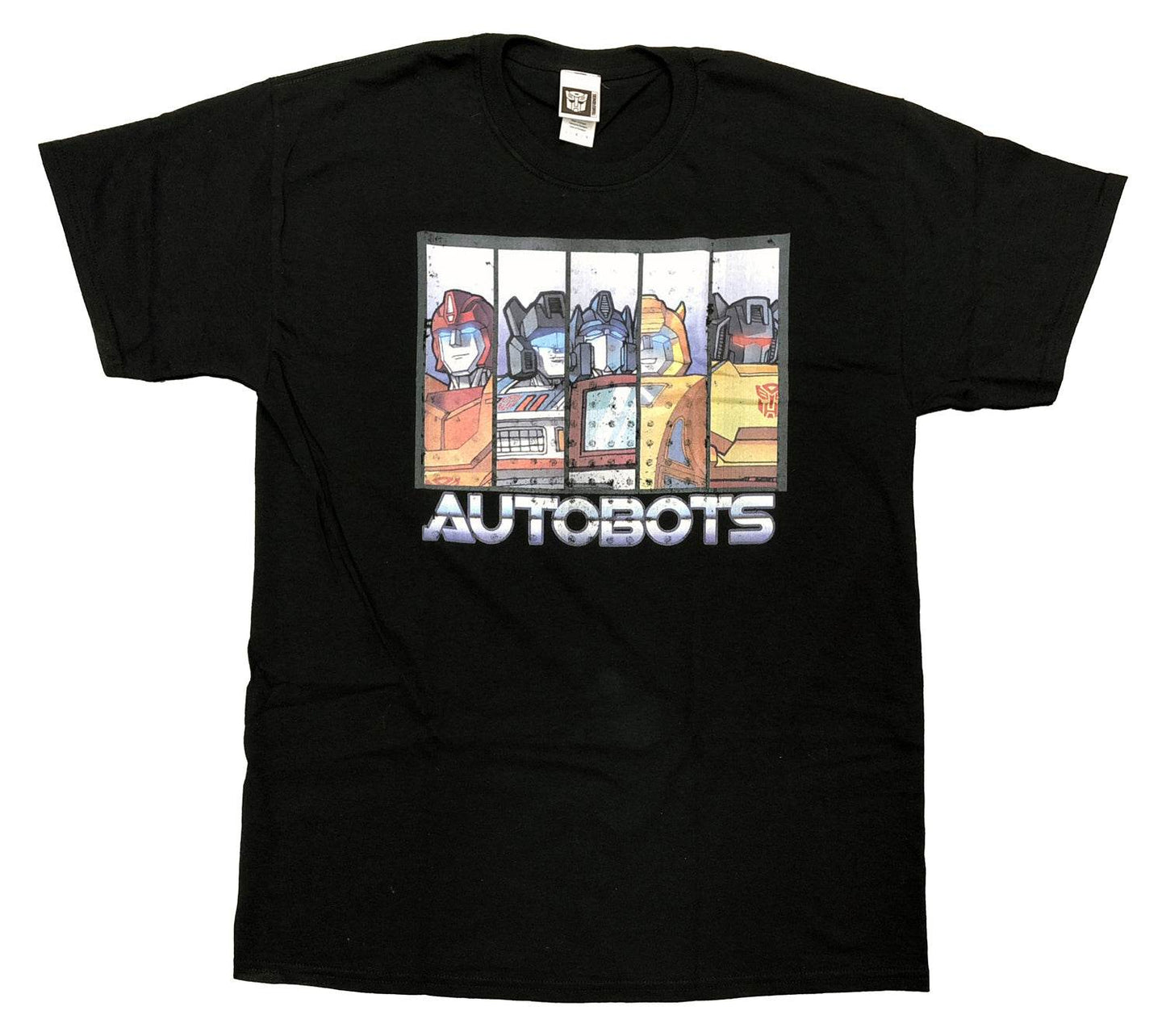 Transformers Autobots Heroes 5 Panel Adult T-Shirt - S