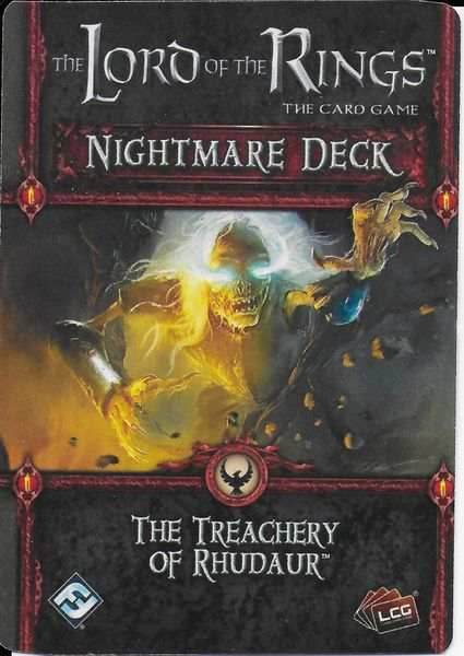 Lord of the Rings LCG: The Treachery of Rhudaur Nightmare Deck -