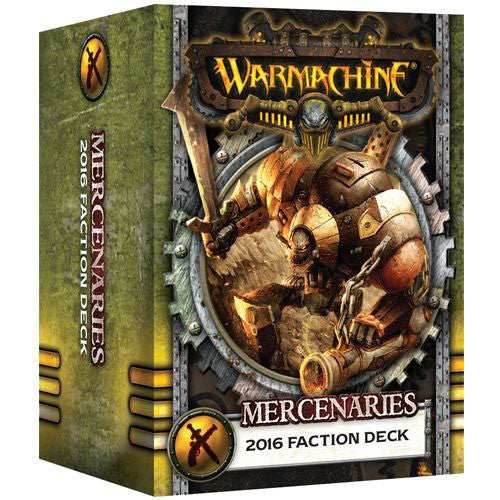 Warmachine: Mercenaries 2016 Faction Deck (MK III) -