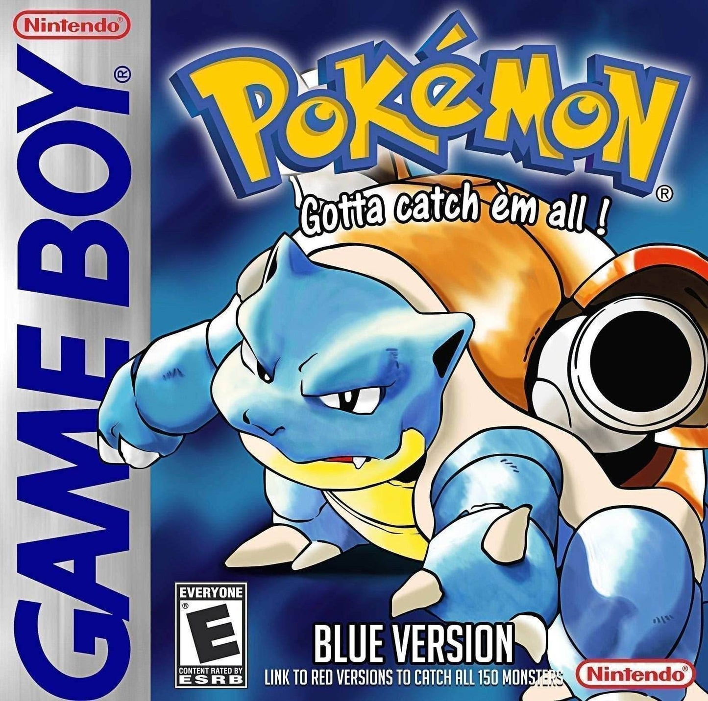 Pokemon Blue Version (Gameboy) - Game Only