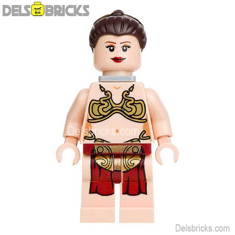 Princess Leia Slave Outfit from Return Of The Jedi | Lego Star wars Minifigures -