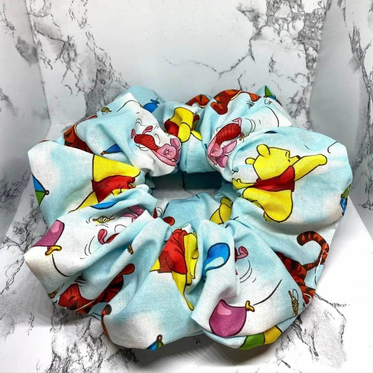 Winnie the Pooh Sky Scrunchie -