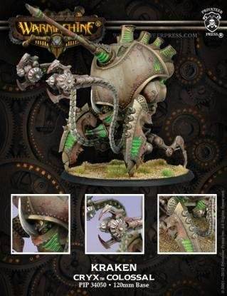 Warmachine: Cryx Kraken Colossal -