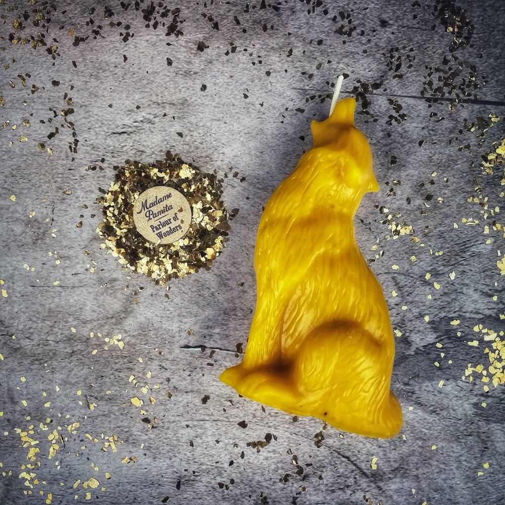 Howling Wolf Candle Spell Kit - Authentic Voice & Courage Magic