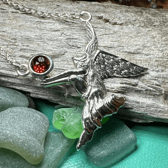 Jemma Fairy Necklace - Amethyst